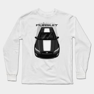 Ford FPV Pursuit UTE - White - Black - White Stripe Long Sleeve T-Shirt